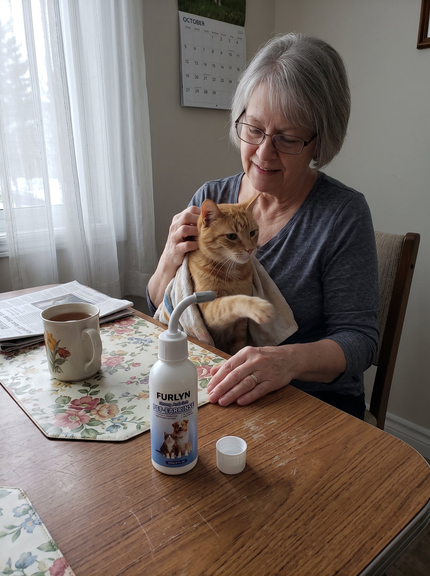 Anti-Itch Ear Rinse for Dogs and Cats