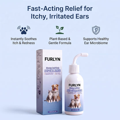 Anti-Itch Ear Rinse for Dogs and Cats