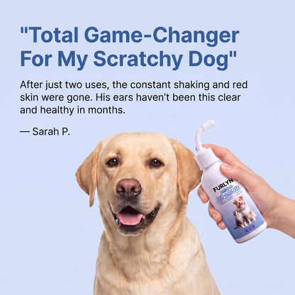 Anti-Itch Ear Rinse for Dogs and Cats