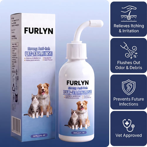 Anti-Itch Ear Rinse for Dogs and Cats