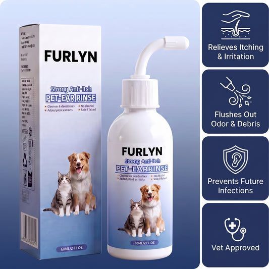 Anti-Itch Ear Rinse for Dogs and Cats